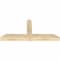 Ekena Millwork Portland Rough Sawn Timber Gable Bracket, Douglas Fir, 48"W x 22"H x 4"D x 4"F, 11/12 Pitch GBW048X22X0404POR00RDF - alternate 3